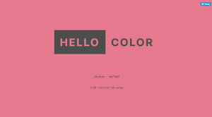 Hello Color